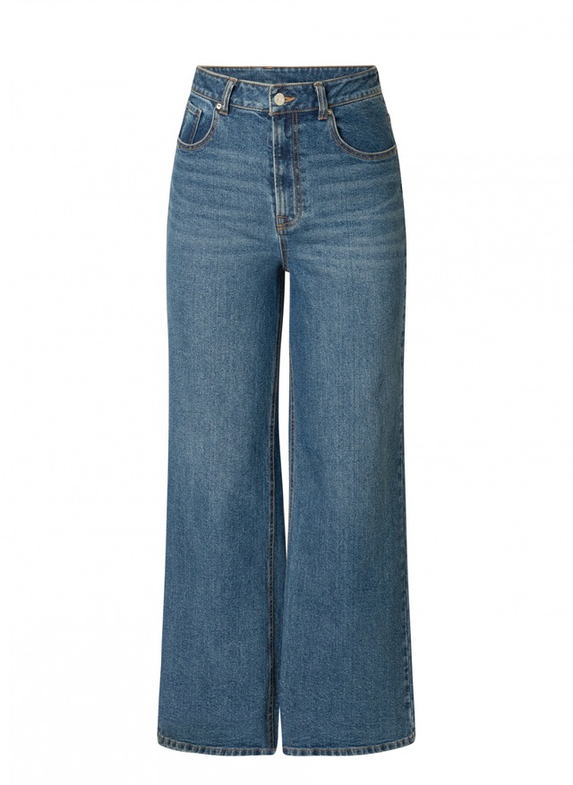Base Level Weite Jeans »Amy« mit Waschung