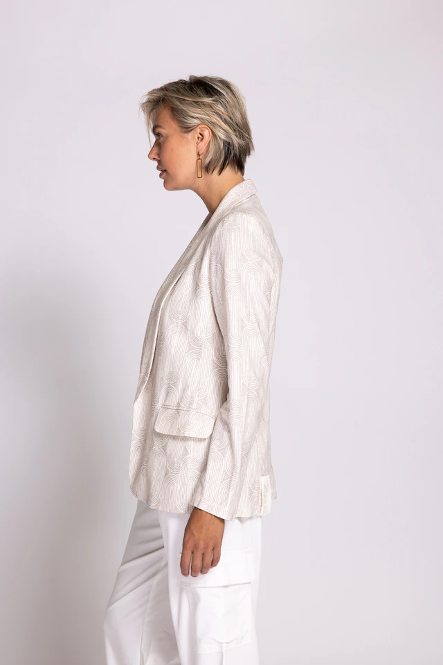 Zhrill Jackenblazer »ZHHELEN« lässiger Stil, Regular Fit, unifarben, mit Pattentaschen