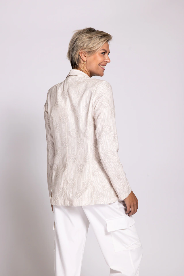 Zhrill Jackenblazer »ZHHELEN« lässiger Stil, Regular Fit, unifarben, mit Pattentaschen