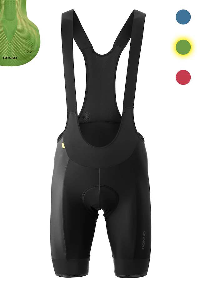 Gonso Fahrradhose »SITIVO Bib M« Herren Radhose, Radlerhose mit speziellem Sitzpolster, Tight Fit
