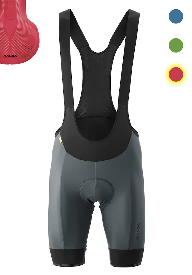 Gonso Fahrradhose »SITIVO Bib M« Herren Radhose, Radlerhose mit speziellem Sitzpolster, Tight Fit