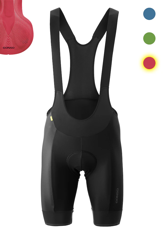 Gonso Fahrradhose »SITIVO Bib M« Herren Radhose, Radlerhose mit speziellem Sitzpolster, Tight Fit