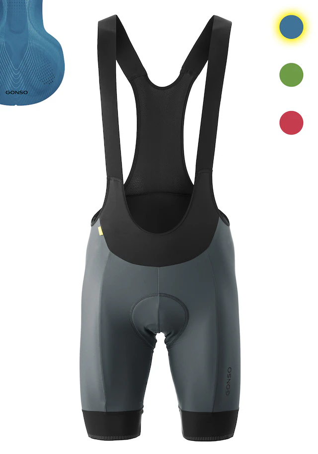 Gonso Fahrradhose »SITIVO Bib M« Herren Radhose, Radlerhose mit speziellem Sitzpolster, Tight Fit
