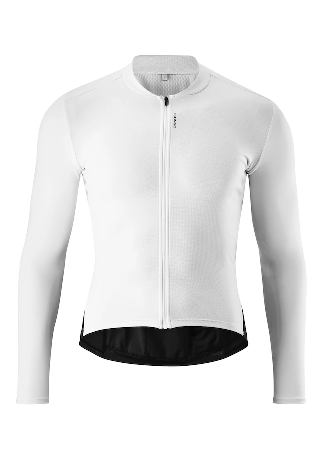 Gonso Radtrikot »SITIVO Jersey Longsleeve M« Herren Fahrradtrikot langarm, Full-Zip Trikot mit Rückentasche