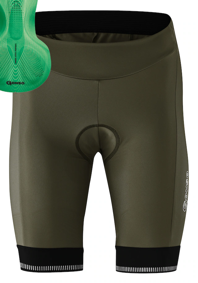 Gonso Fahrradhose »SITIVO W« Damen Radhose, Radlerhose mit speziellem Sitzpolster, Tight Fit