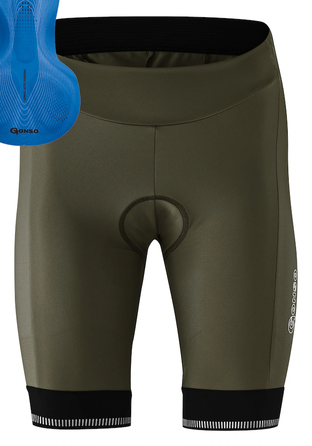 Gonso Fahrradhose »SITIVO W« Damen Radhose, Radlerhose mit speziellem Sitzpolster, Tight Fit