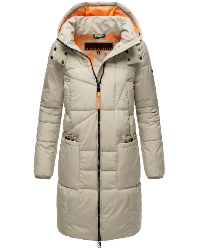 Navahoo Steppmantel »Bliblablubb 14« Warmer gesteppter Damen Mantel