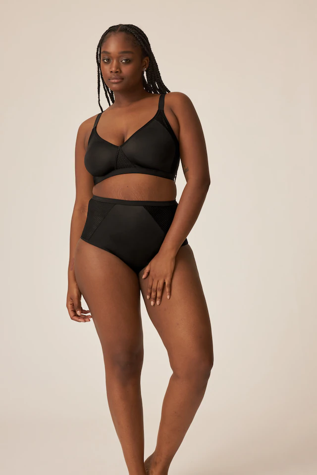 Naturana Bügelloser BH »Modern Minimizer« verstellbare Träger, ohne Bügel, feminin, bequem