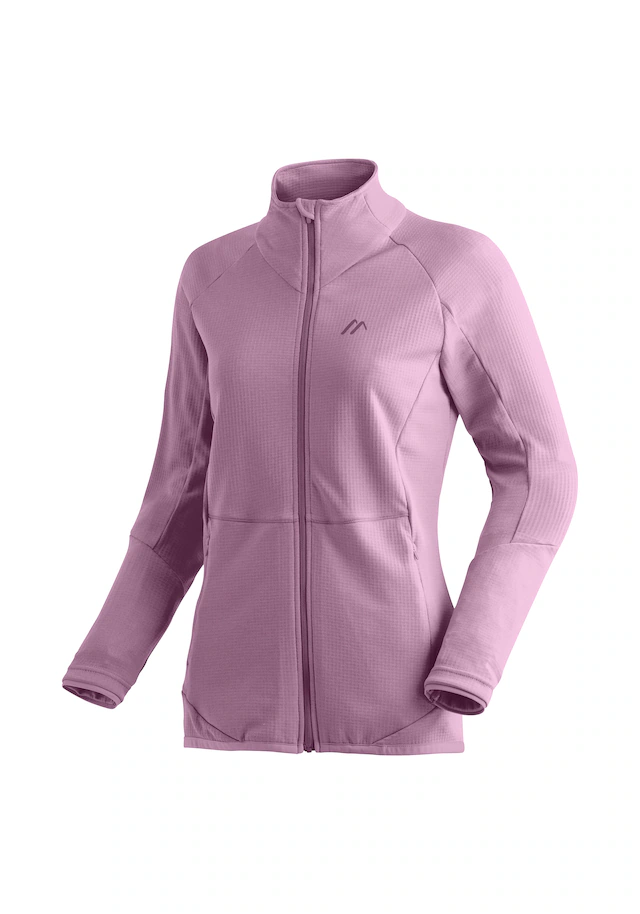Maier Sports Fleecejacke »Sinaia W« Damen Midlayer, atmungsaktiv schnelltrocknend, Full-Zip, Regular Fit