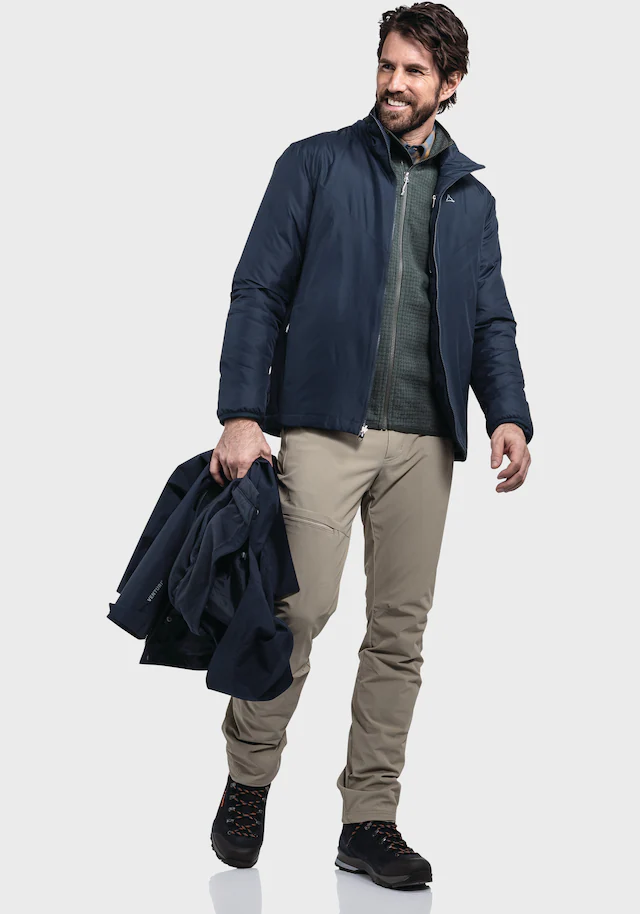 Schöffel Doppeljacke »3in1 Jacket Style Tamina MNS« mit Kapuze