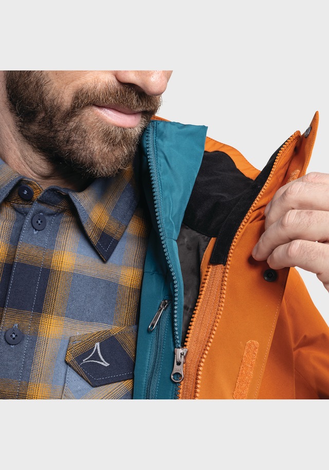 Schöffel Doppeljacke »3in1 Jacket Style Tamina MNS« mit Kapuze