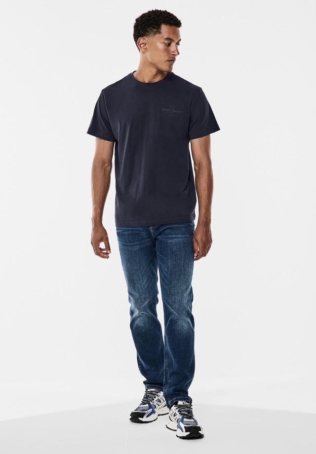 STREET ONE MEN T-Shirt aus reiner Baumwolle