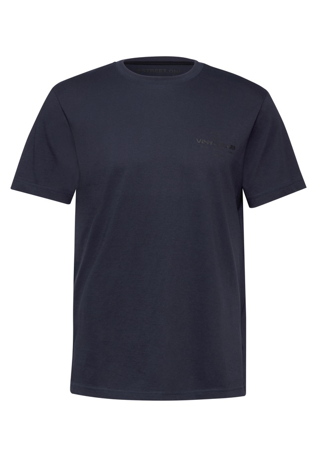 STREET ONE MEN T-Shirt aus reiner Baumwolle