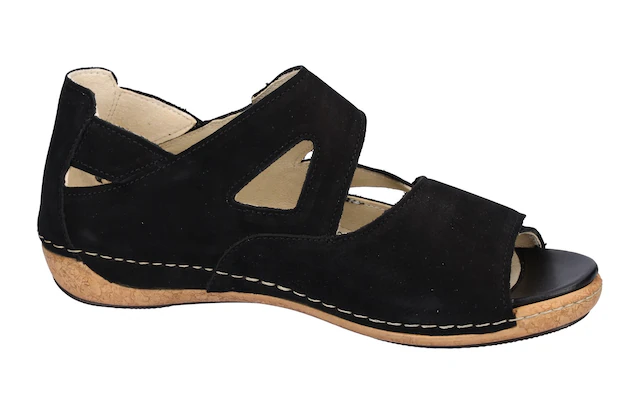 Waldläufer Sandale »HELIETT« , Keilsandalette, Sommerschuh, Komfortschuh, Klettverschlüsse, H-Weite