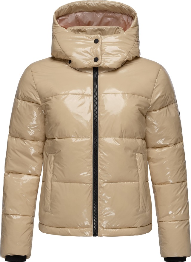 Ragwear Steppjacke »Roobie« mit Kapuze super stylische, gänzende Damen Winterjacke
