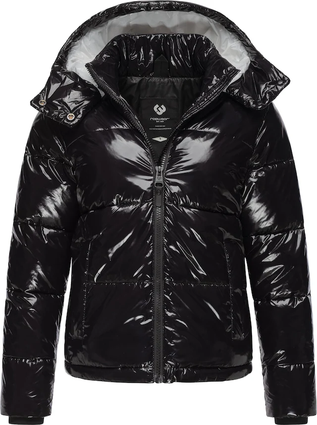 Ragwear Steppjacke »Roobie« mit Kapuze super stylische, gänzende Damen Winterjacke
