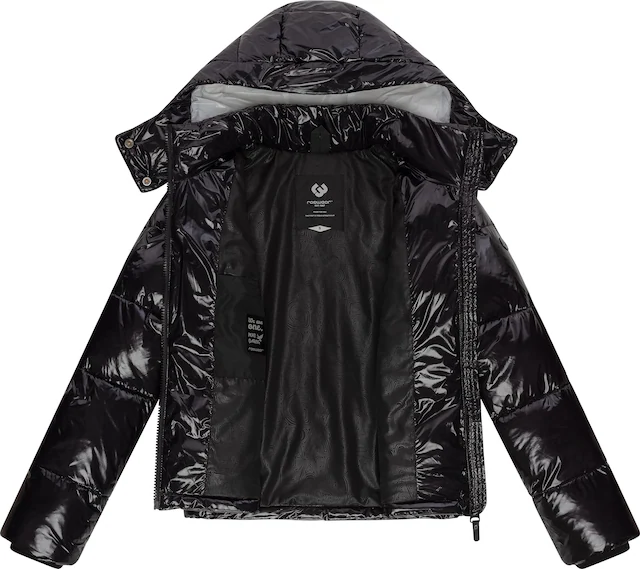 Ragwear Steppjacke »Roobie« mit Kapuze super stylische, gänzende Damen Winterjacke