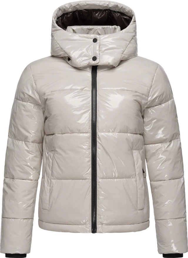 Ragwear Steppjacke »Roobie« mit Kapuze super stylische, gänzende Damen Winterjacke
