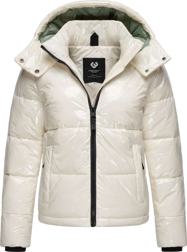 Ragwear Steppjacke »Roobie« mit Kapuze super stylische, gänzende Damen Winterjacke