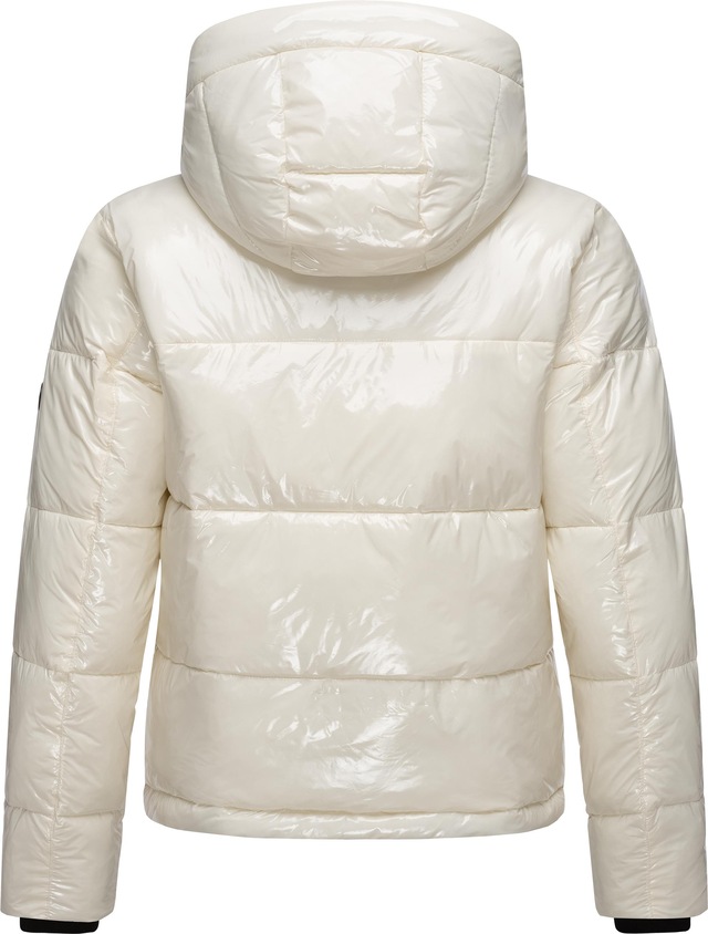 Ragwear Steppjacke »Roobie« mit Kapuze super stylische, gänzende Damen Winterjacke