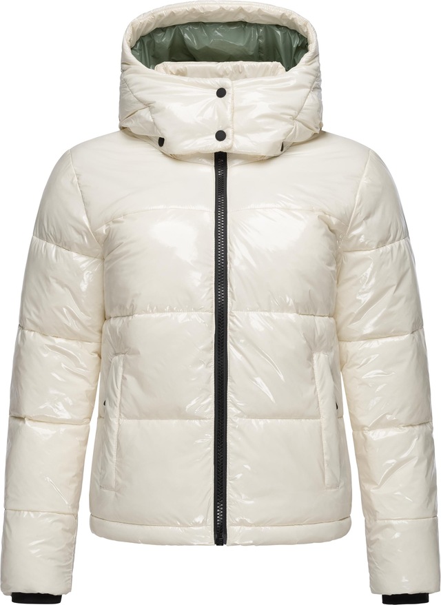 Ragwear Steppjacke »Roobie« mit Kapuze super stylische, gänzende Damen Winterjacke