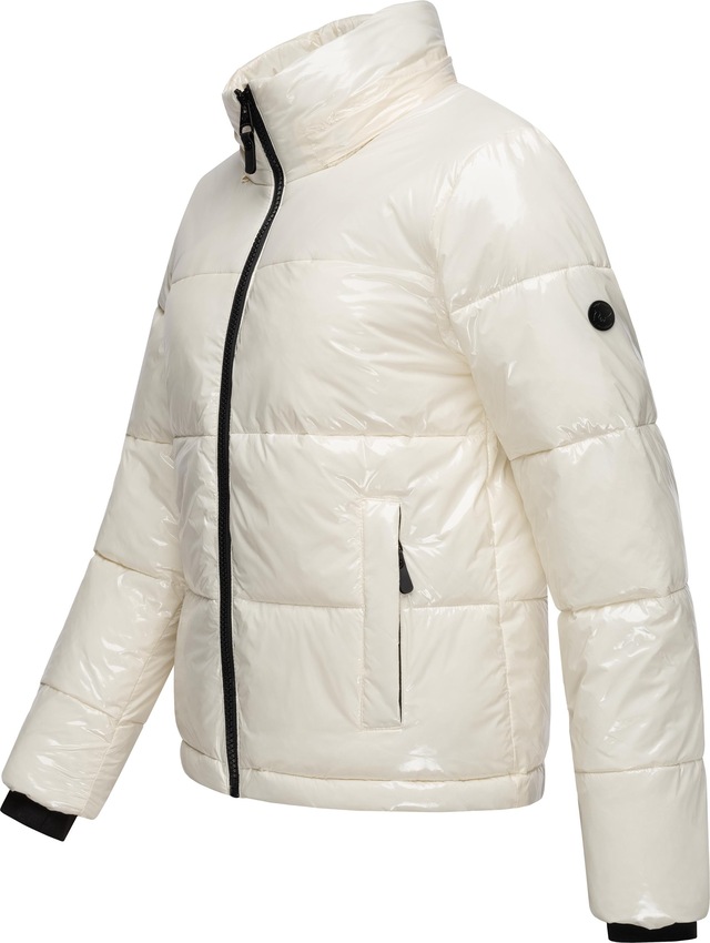 Ragwear Steppjacke »Roobie« mit Kapuze super stylische, gänzende Damen Winterjacke