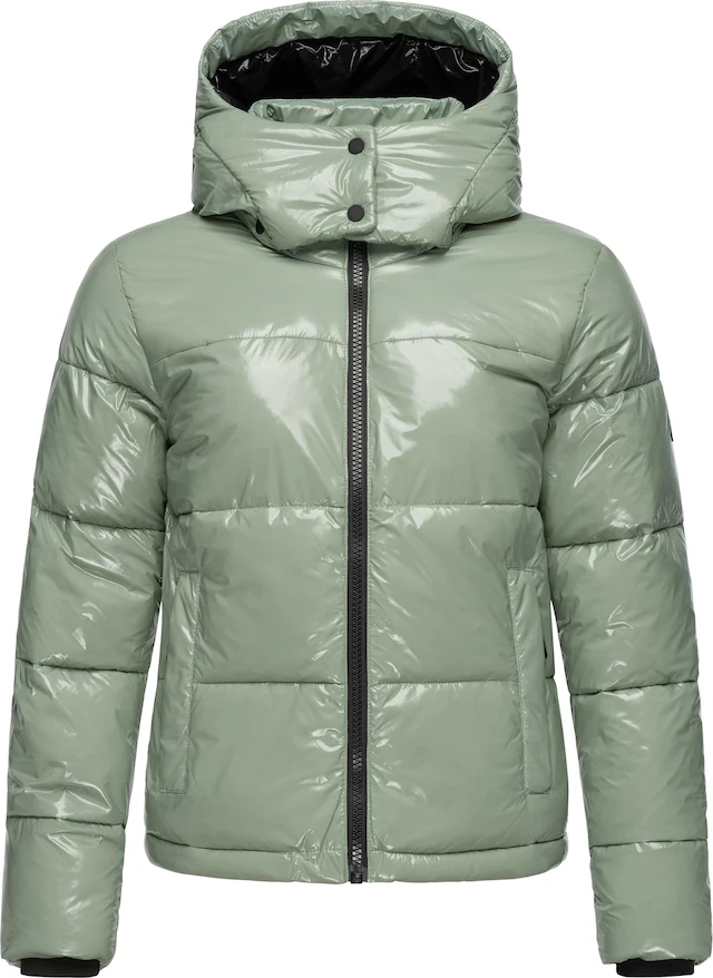 Ragwear Steppjacke »Roobie« mit Kapuze super stylische, gänzende Damen Winterjacke