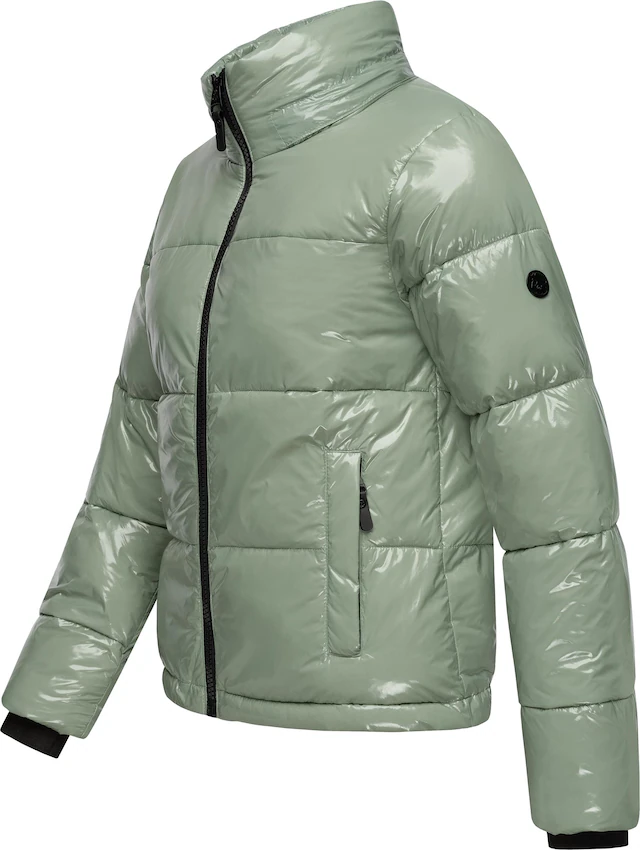Ragwear Steppjacke »Roobie« mit Kapuze super stylische, gänzende Damen Winterjacke
