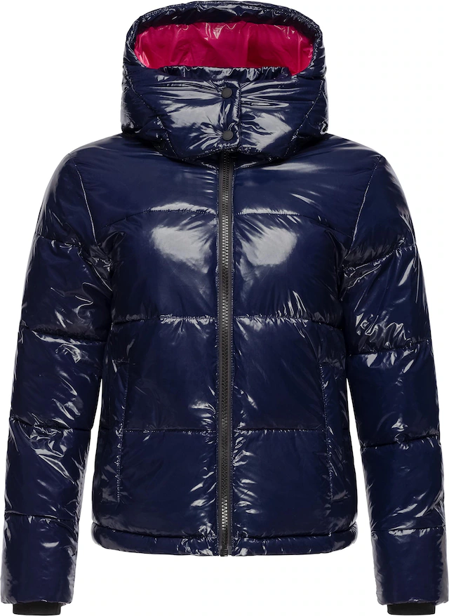 Ragwear Steppjacke »Roobie« mit Kapuze super stylische, gänzende Damen Winterjacke