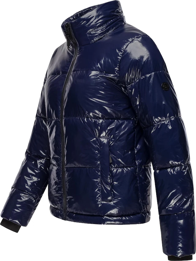 Ragwear Steppjacke »Roobie« mit Kapuze super stylische, gänzende Damen Winterjacke