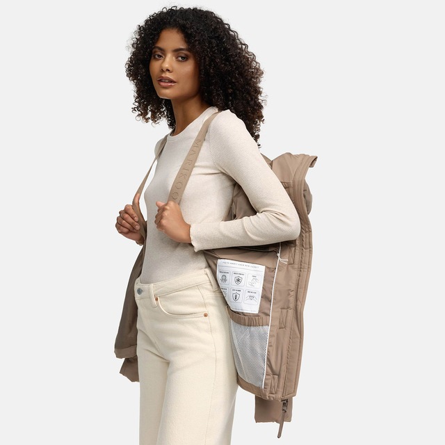Marikoo Outdoorjacke »Elira« mit warmem Teddyfell