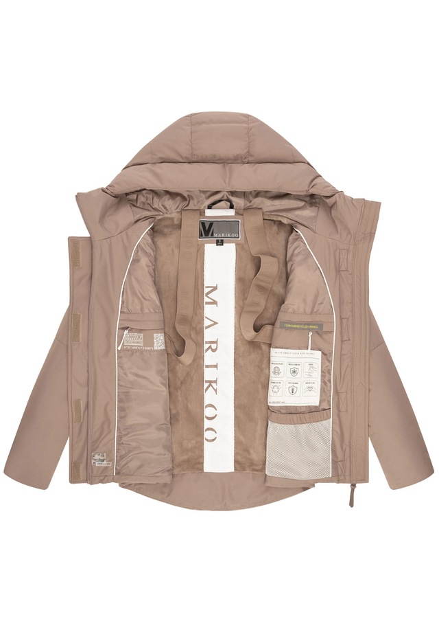Marikoo Outdoorjacke »Elira« mit warmem Teddyfell