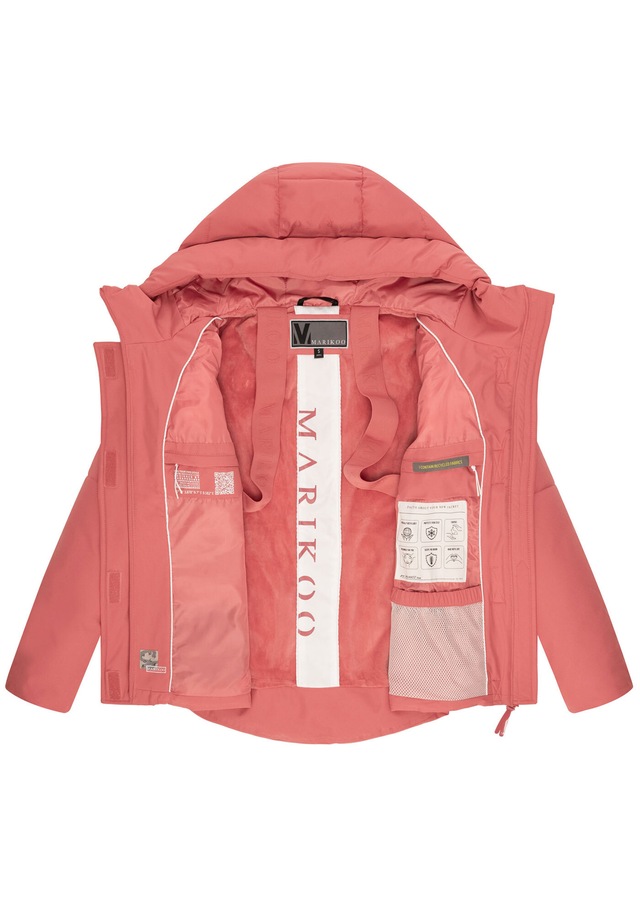 Marikoo Outdoorjacke »Elira« mit warmem Teddyfell