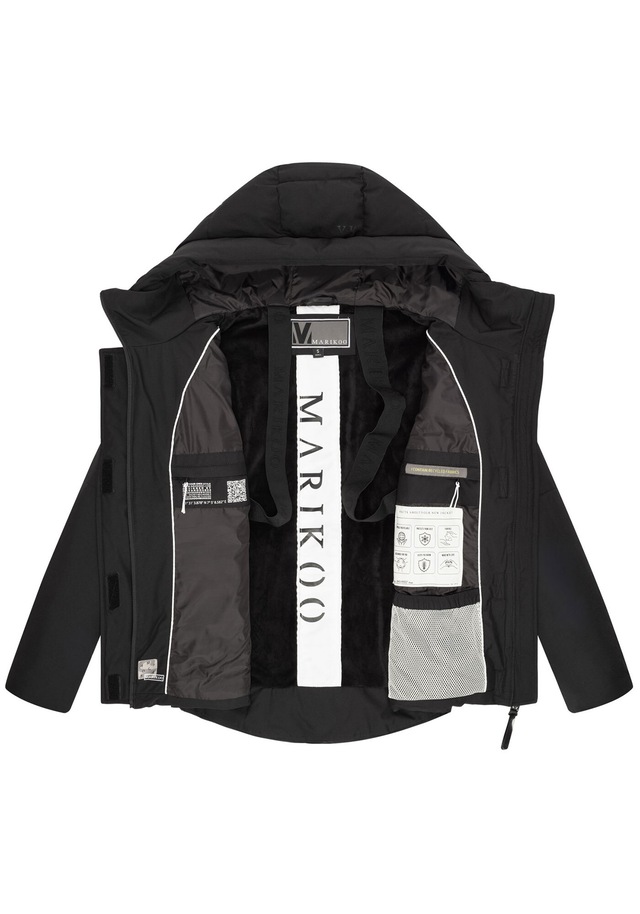 Marikoo Outdoorjacke »Elira« mit warmem Teddyfell