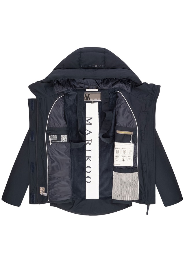 Marikoo Outdoorjacke »Elira« mit warmem Teddyfell