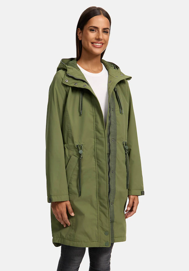 Marikoo Outdoorjacke »Megumii« mit weichem Teddyfell innen