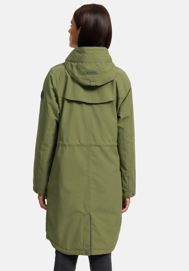 Marikoo Outdoorjacke »Megumii« mit weichem Teddyfell innen