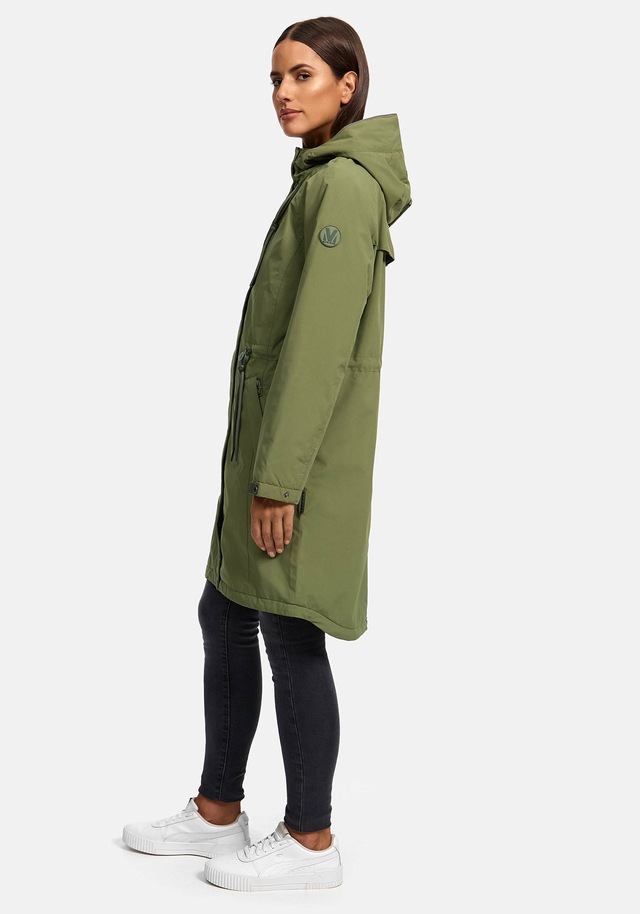 Marikoo Outdoorjacke »Megumii« mit weichem Teddyfell innen