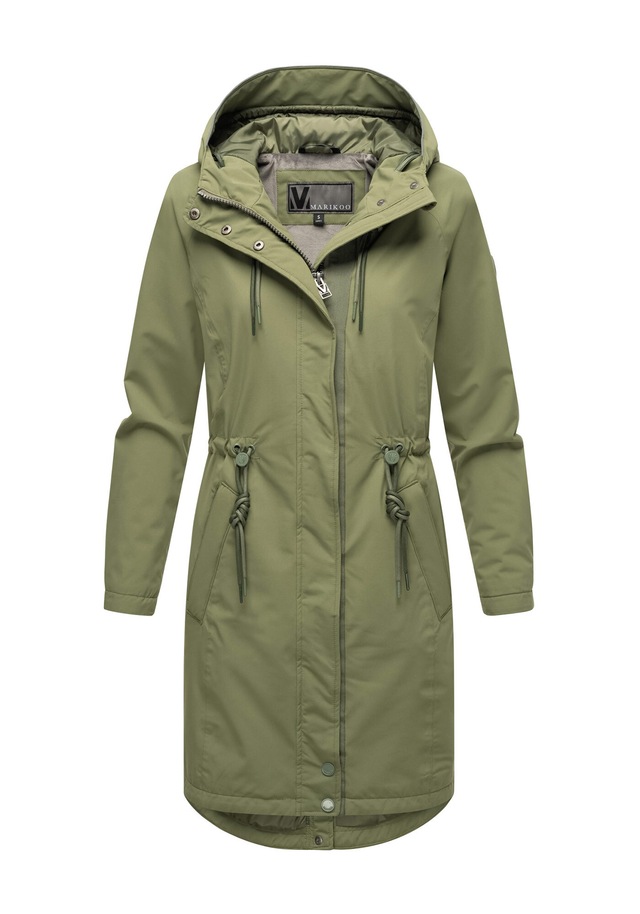 Marikoo Outdoorjacke »Megumii« mit weichem Teddyfell innen