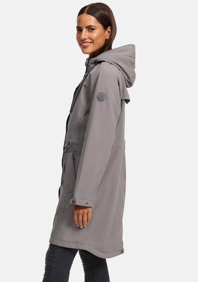 Marikoo Outdoorjacke »Megumii« mit weichem Teddyfell innen