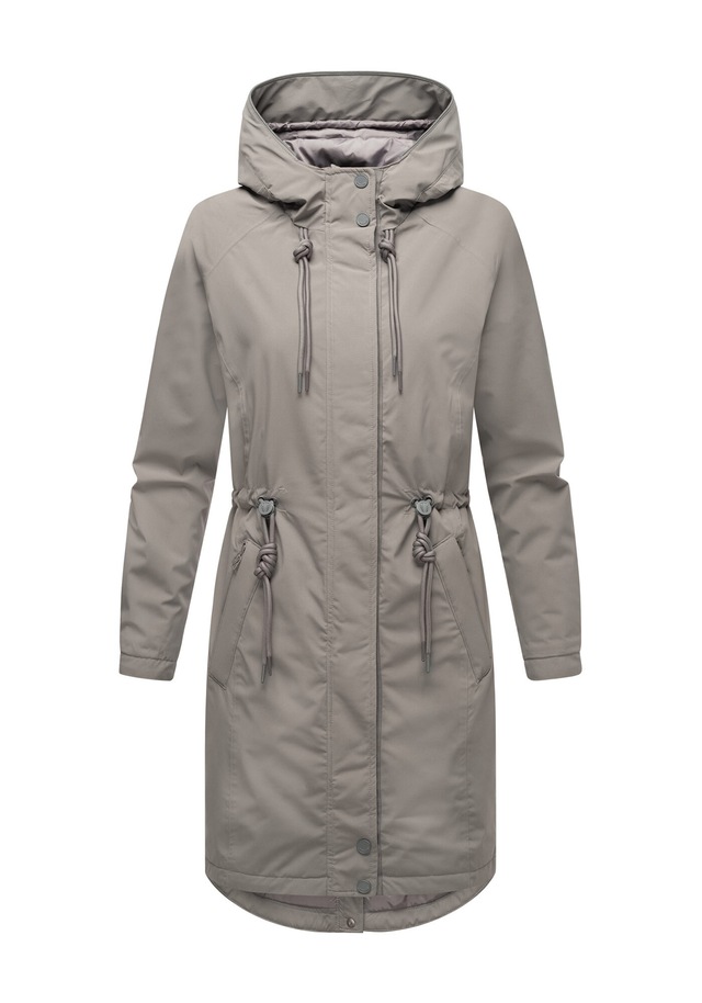 Marikoo Outdoorjacke »Megumii« mit weichem Teddyfell innen