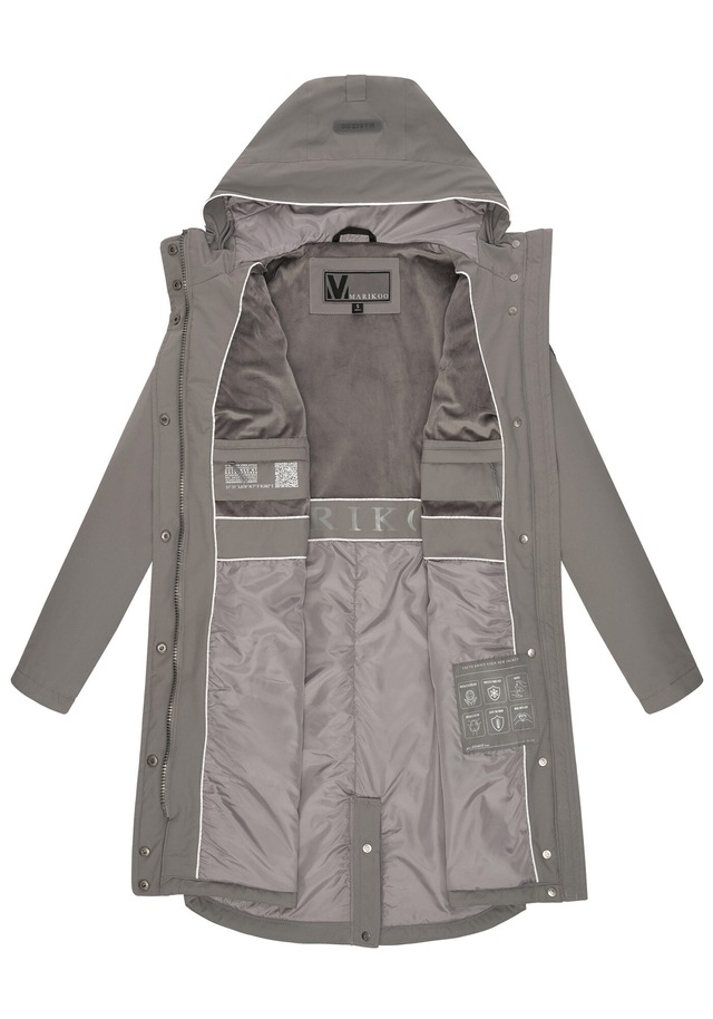 Marikoo Outdoorjacke »Megumii« mit weichem Teddyfell innen