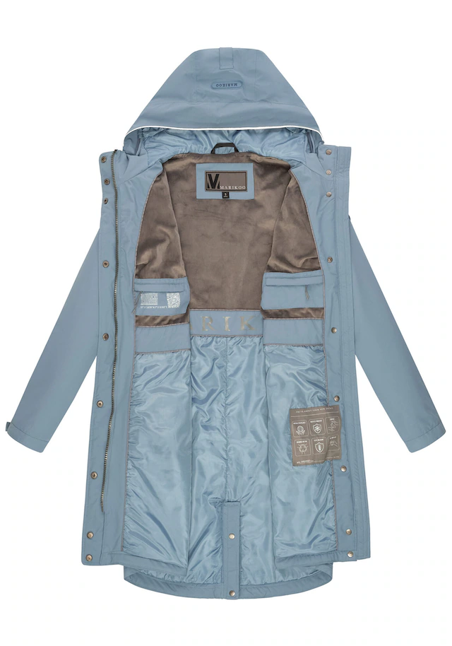 Marikoo Outdoorjacke »Megumii« mit weichem Teddyfell innen