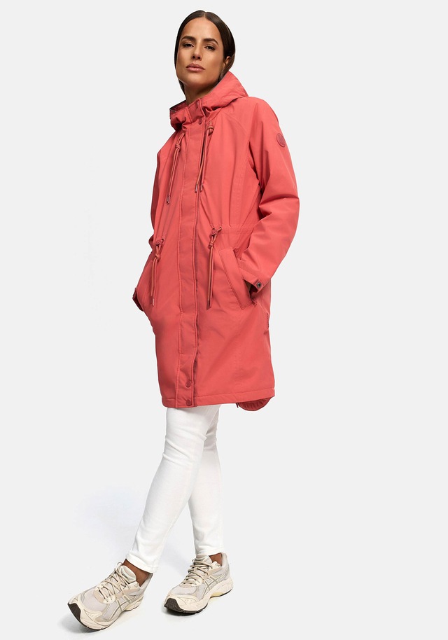 Marikoo Outdoorjacke »Megumii« mit weichem Teddyfell innen