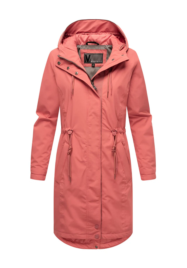 Marikoo Outdoorjacke »Megumii« mit weichem Teddyfell innen