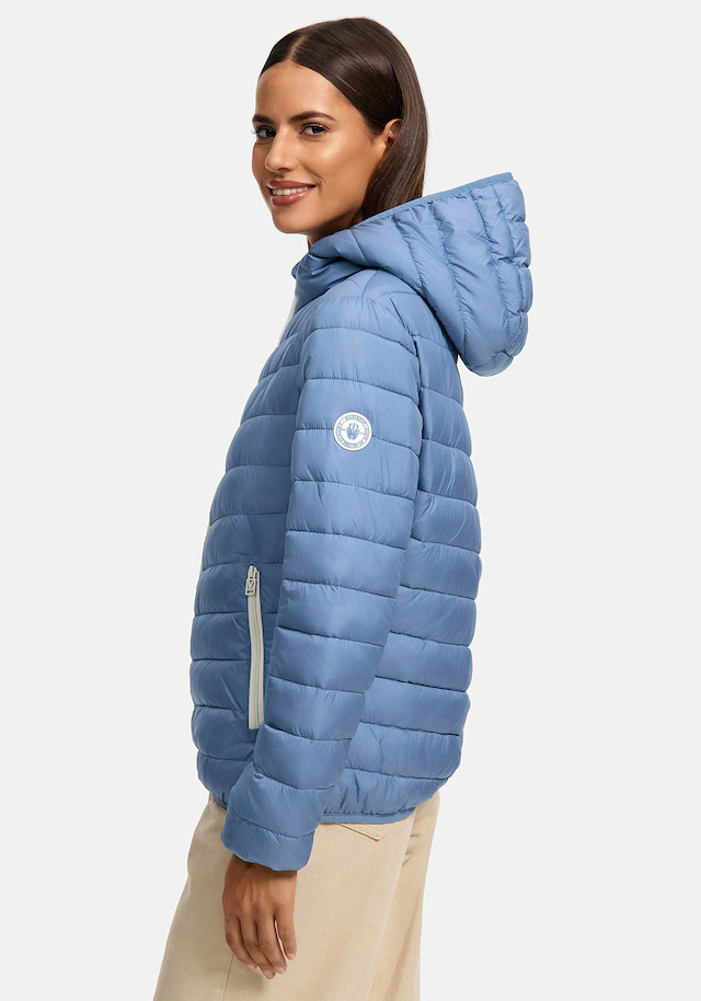 Marikoo Winterjacke »Pack mich ein« Mit Kapuze und Beutel zum Verstauen der Jacke