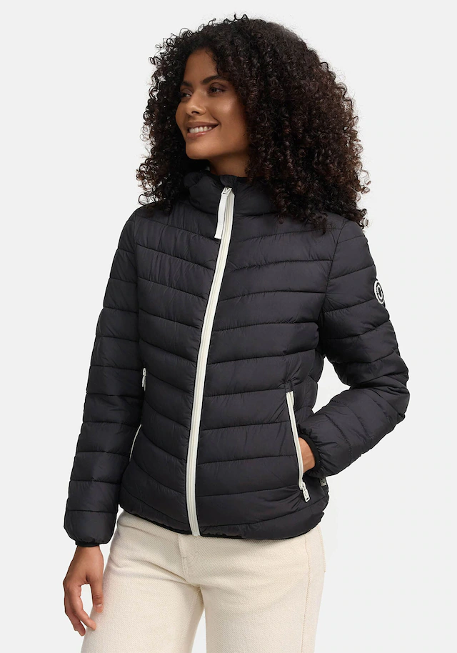 Marikoo Winterjacke »Pack mich ein« Mit Kapuze und Beutel zum Verstauen der Jacke