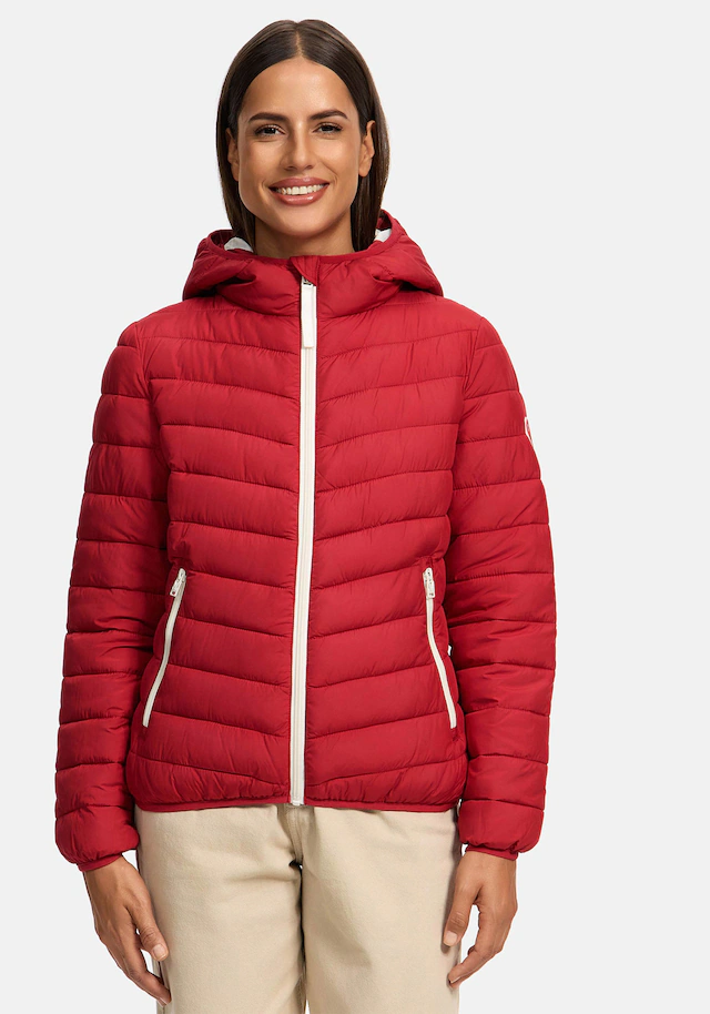 Marikoo Winterjacke »Pack mich ein« Mit Kapuze und Beutel zum Verstauen der Jacke