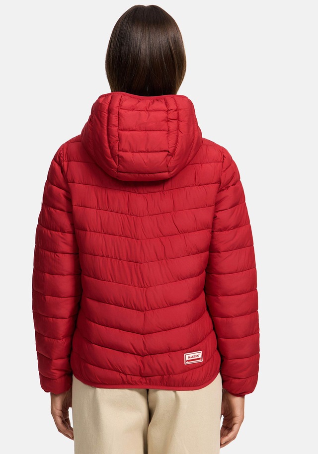 Marikoo Winterjacke »Pack mich ein« Mit Kapuze und Beutel zum Verstauen der Jacke
