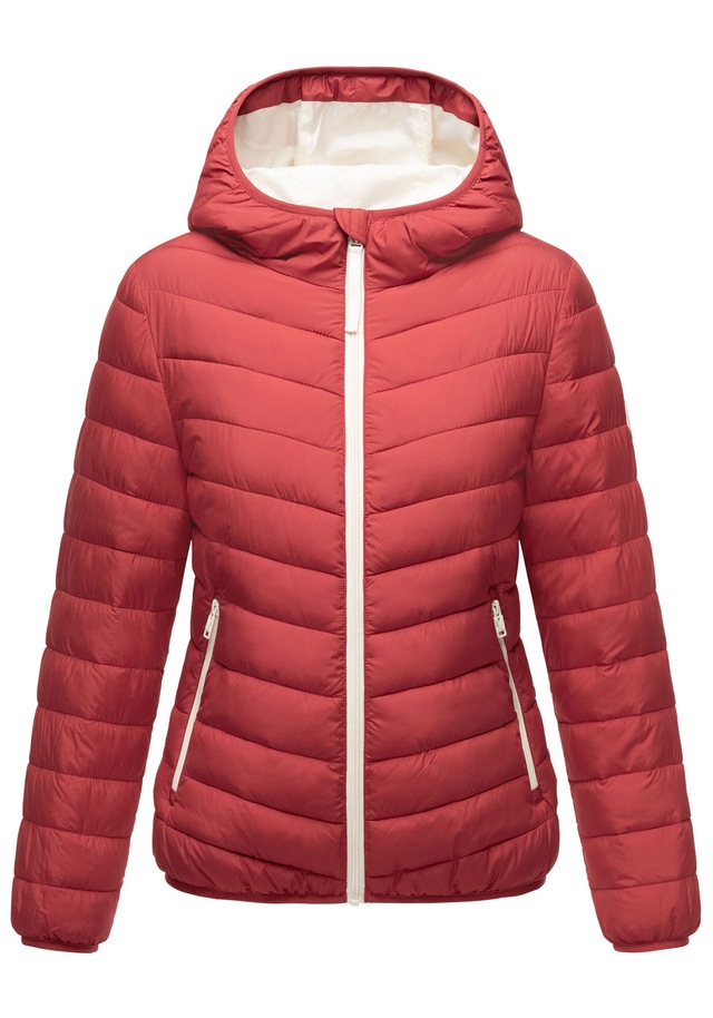 Marikoo Winterjacke »Pack mich ein« Mit Kapuze und Beutel zum Verstauen der Jacke